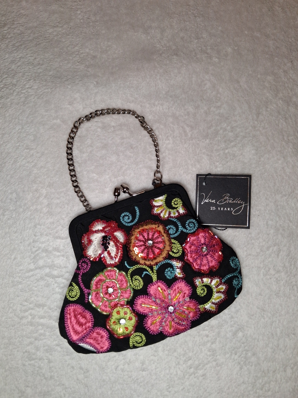 Vera Bradley Mini Bag in Dark Brown